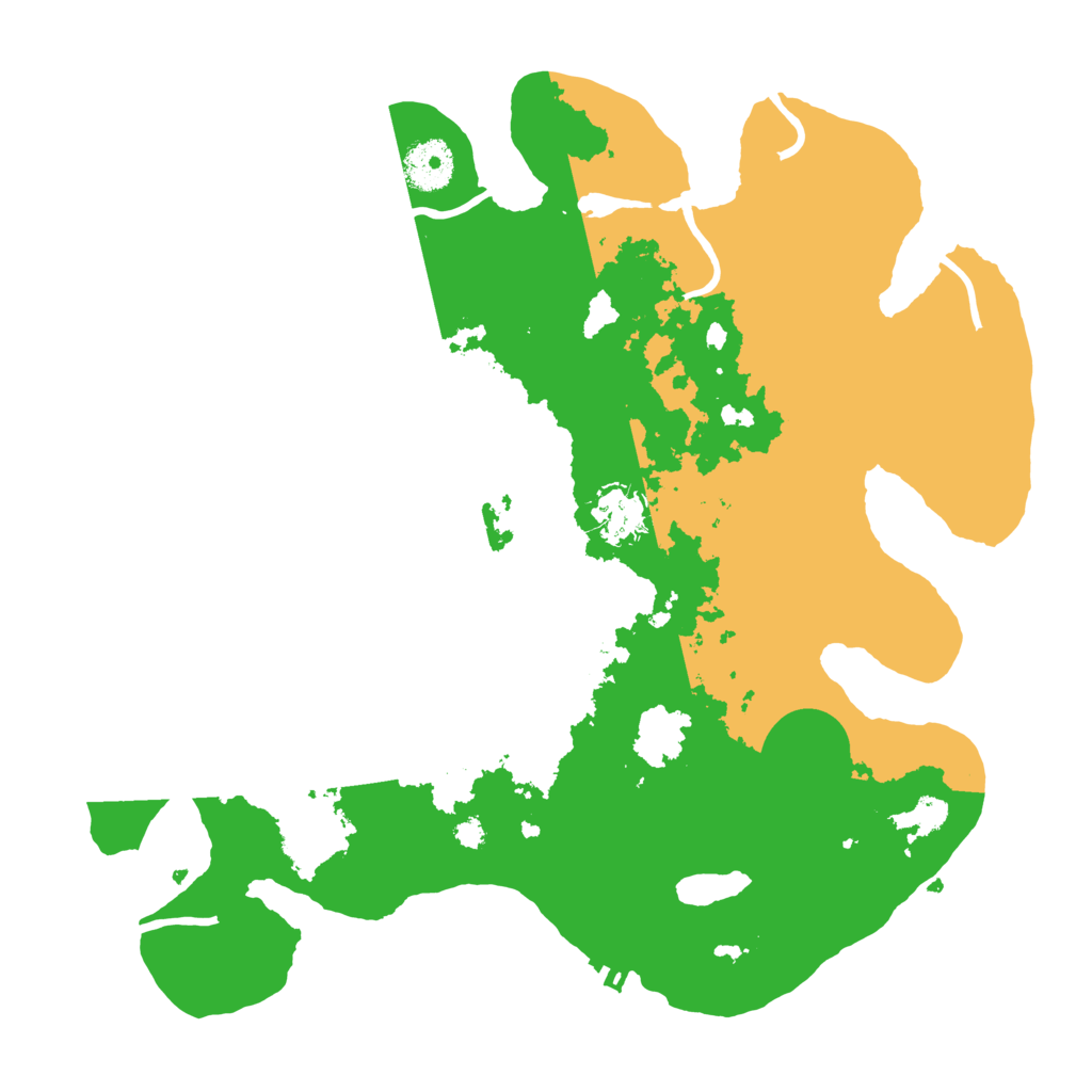 Biome Rust Map: Procedural Map, Size: 3450, Seed: 42721665