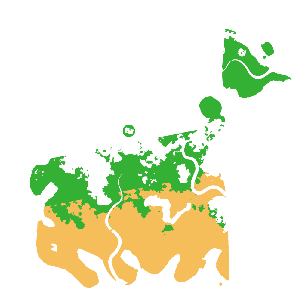 Biome Rust Map: Procedural Map, Size: 4000, Seed: 5624254