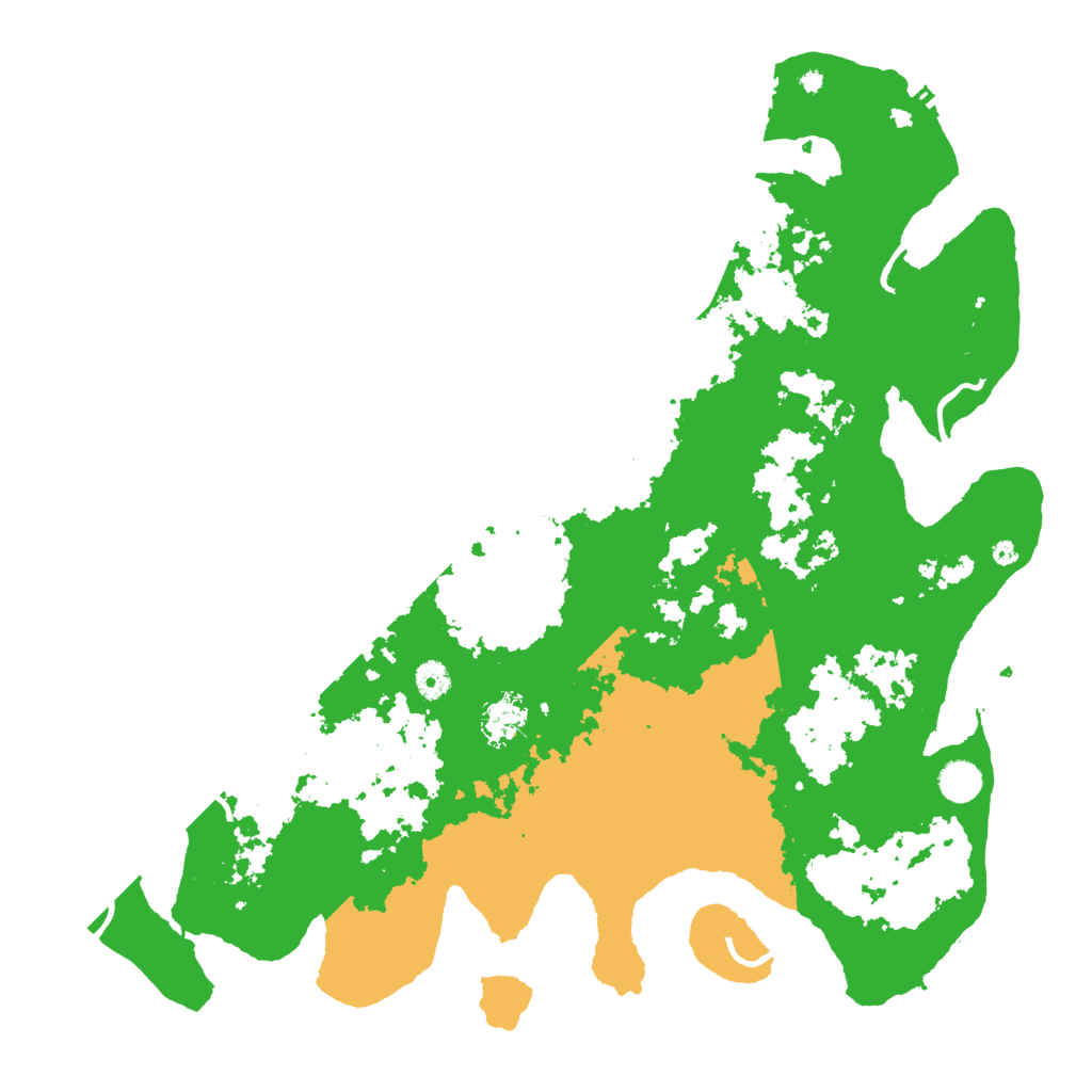 Biome Rust Map: Procedural Map, Size: 4500, Seed: 198230238