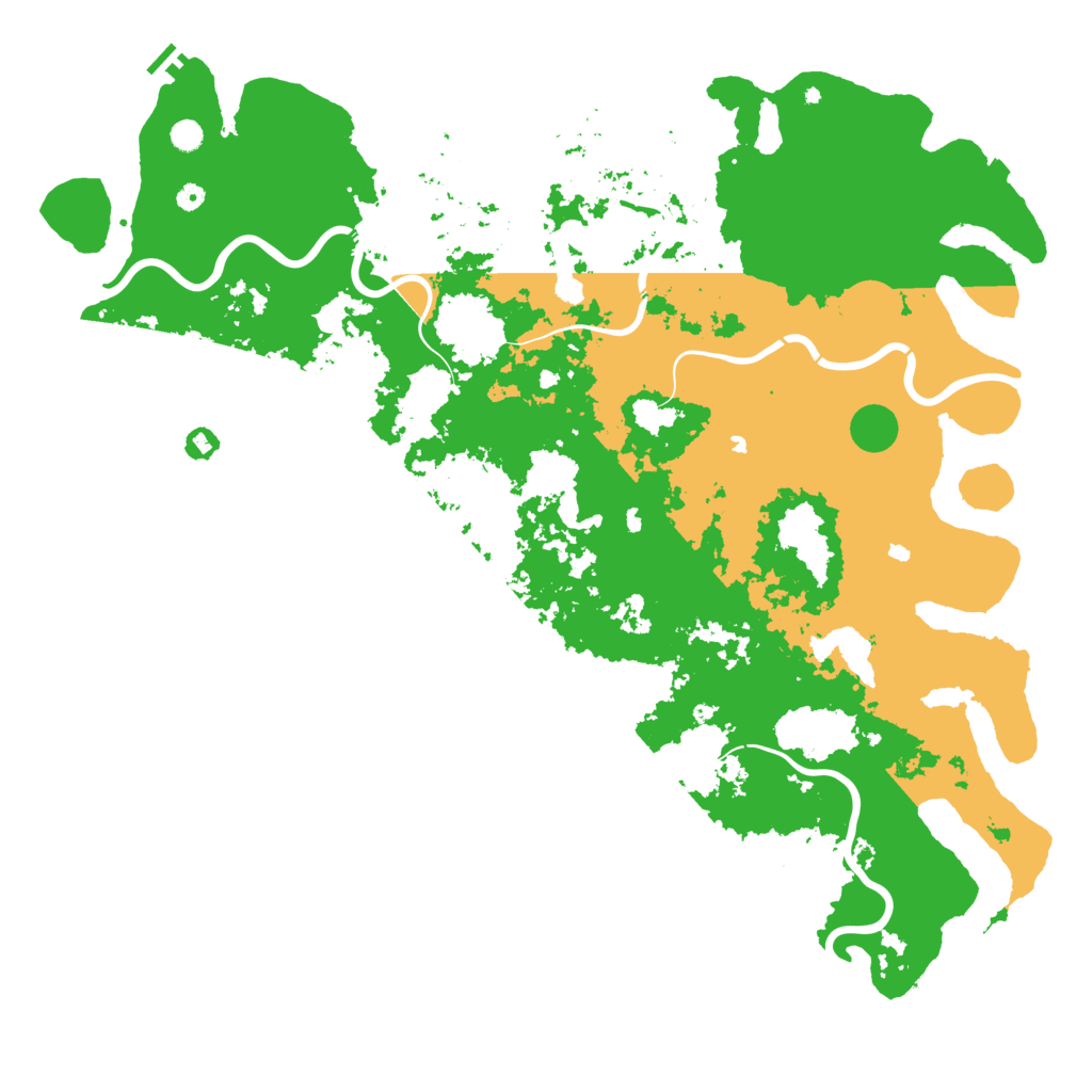 Biome Rust Map: Procedural Map, Size: 6000, Seed: 2088011942
