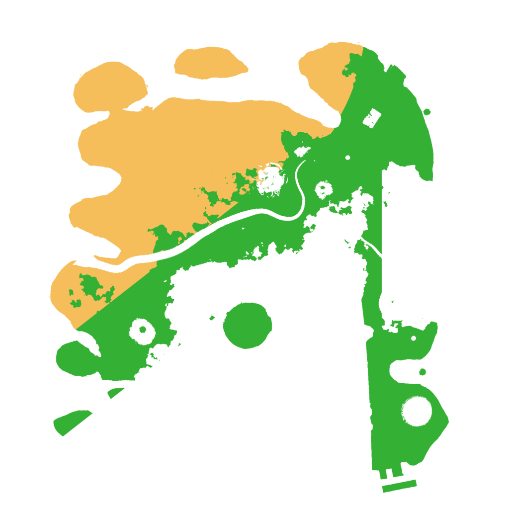 Biome Rust Map: Procedural Map, Size: 3000, Seed: 569731