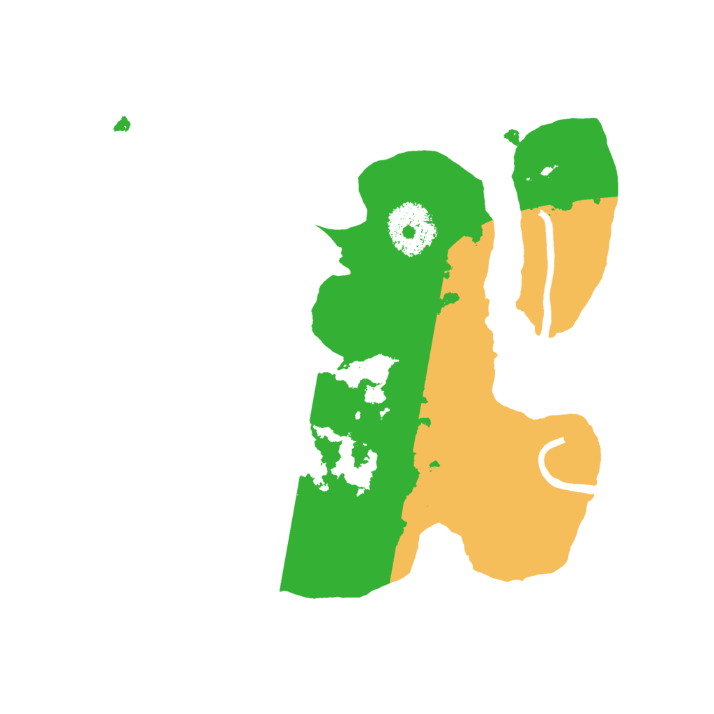 Biome Rust Map: Procedural Map, Size: 2200, Seed: 4357982