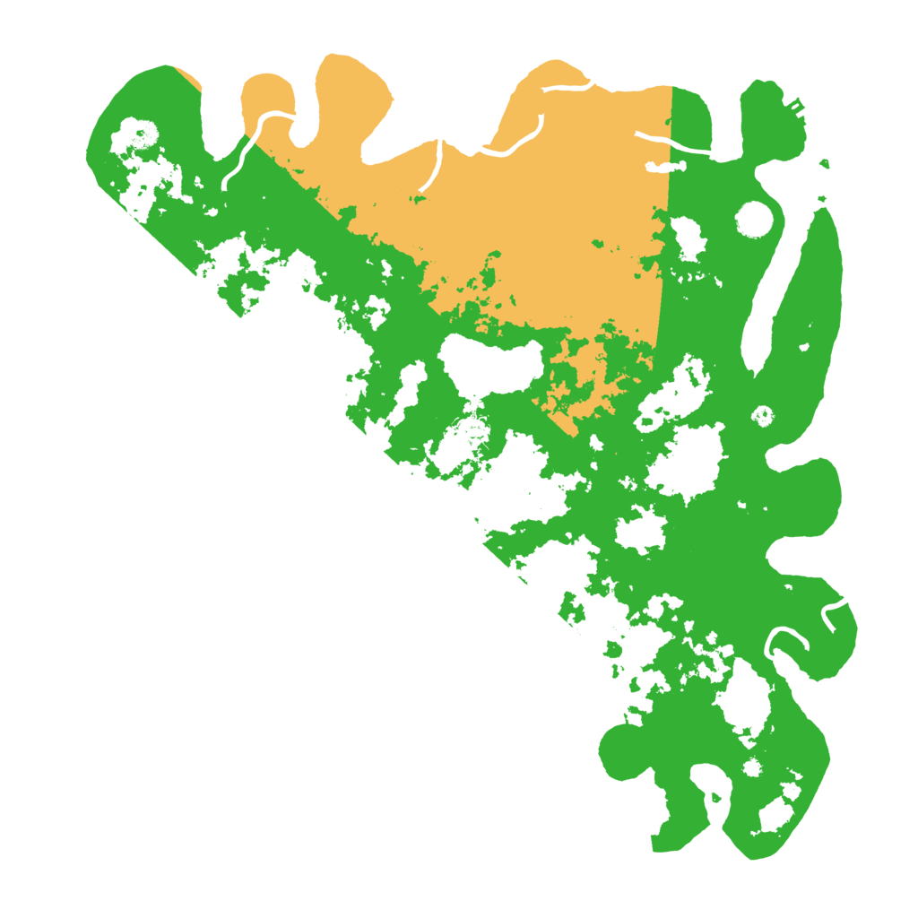 Biome Rust Map: Procedural Map, Size: 4500, Seed: 1710943959