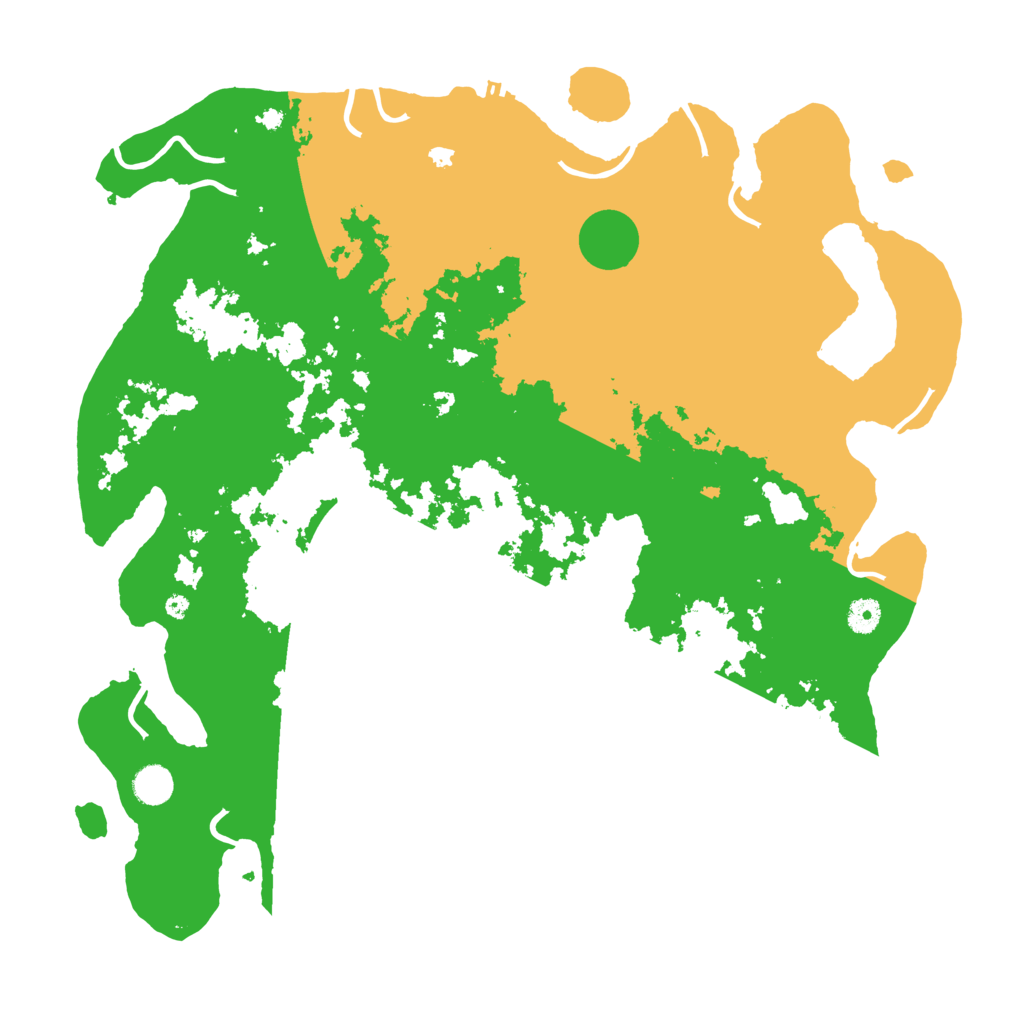 Biome Rust Map: Procedural Map, Size: 4500, Seed: 52335