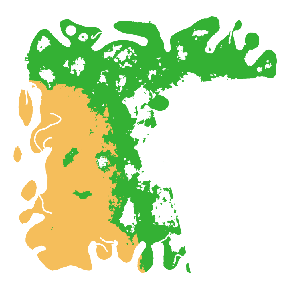 Biome Rust Map: Procedural Map, Size: 5000, Seed: 512468