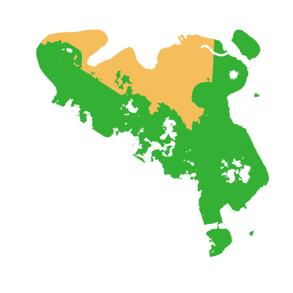 Biome Rust Map: Procedural Map, Size: 3000, Seed: 24937
