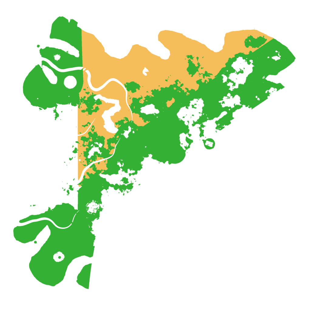 Biome Rust Map: Procedural Map, Size: 4500, Seed: 725638322