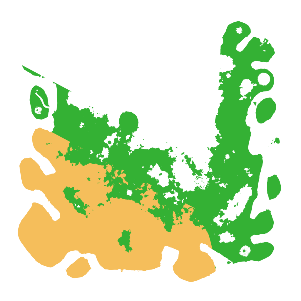 Biome Rust Map: Procedural Map, Size: 4250, Seed: 1891817832