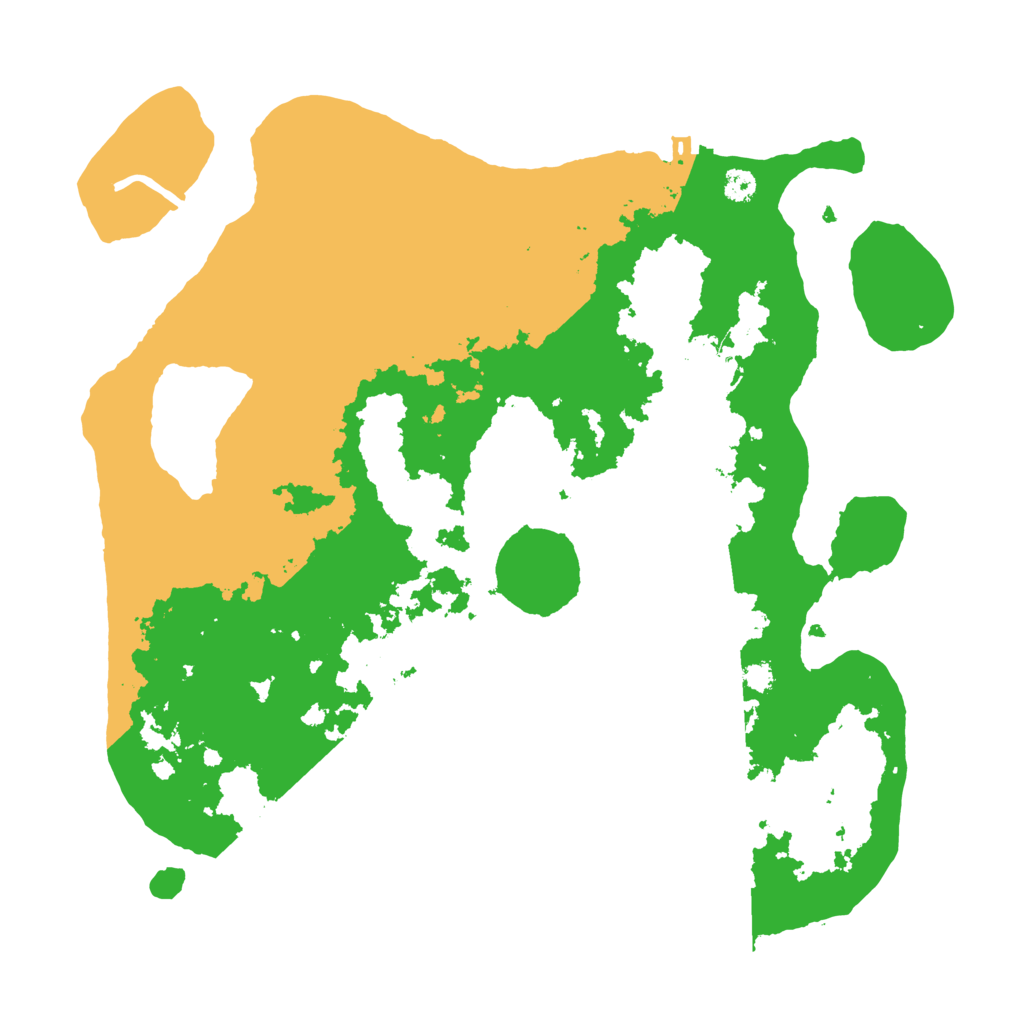 Biome Rust Map: Procedural Map, Size: 3250, Seed: 203333900