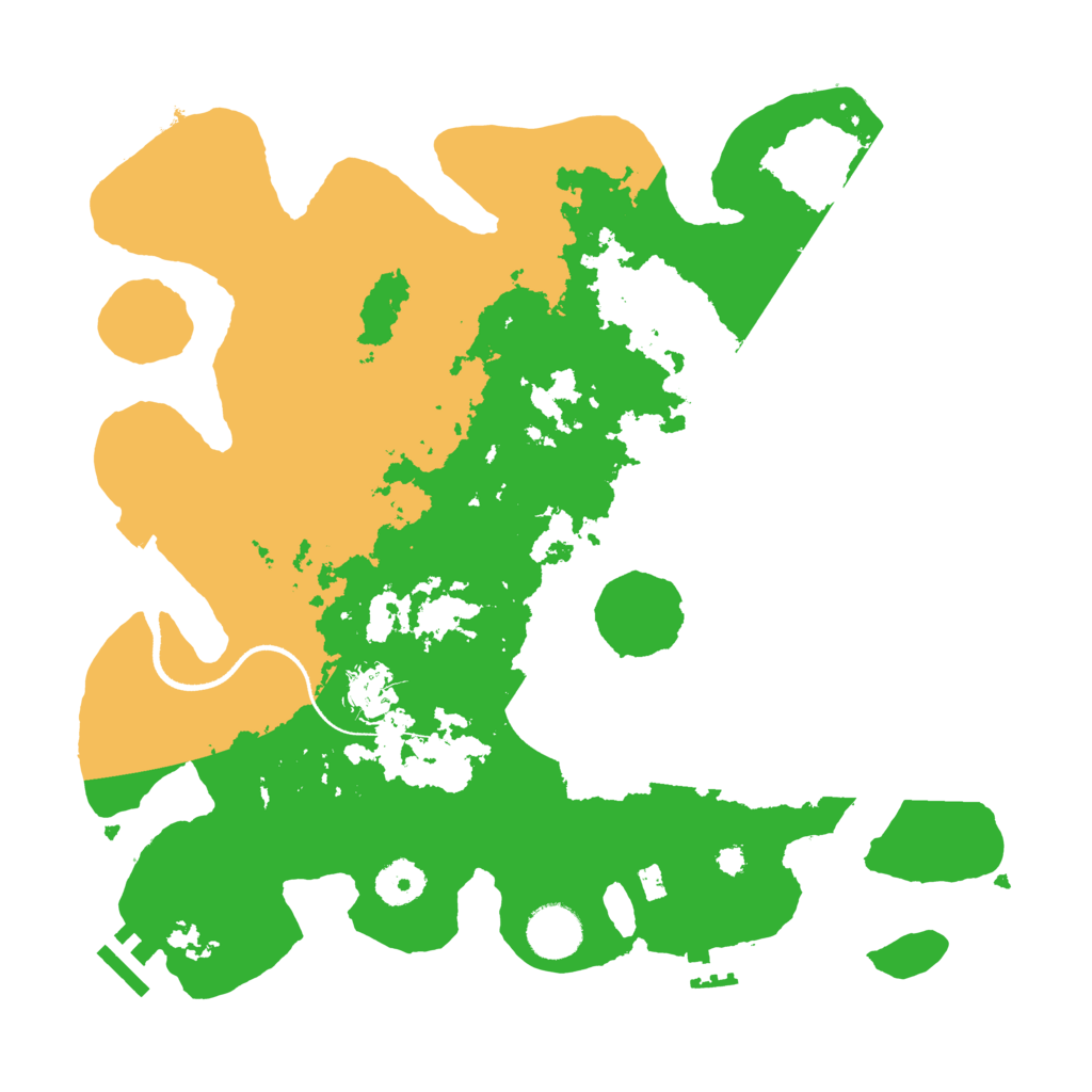 Biome Rust Map: Procedural Map, Size: 3500, Seed: 568435097