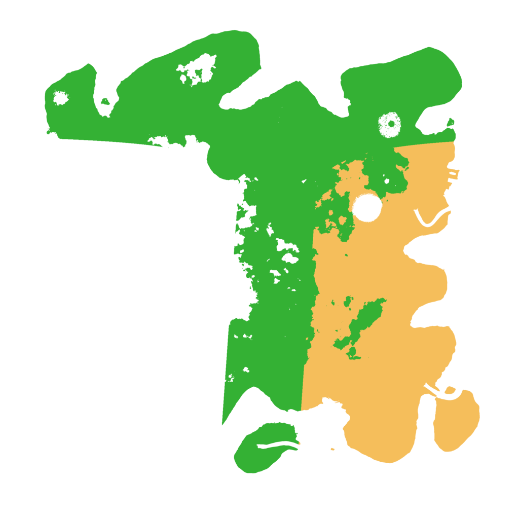 Biome Rust Map: Procedural Map, Size: 3250, Seed: 17508