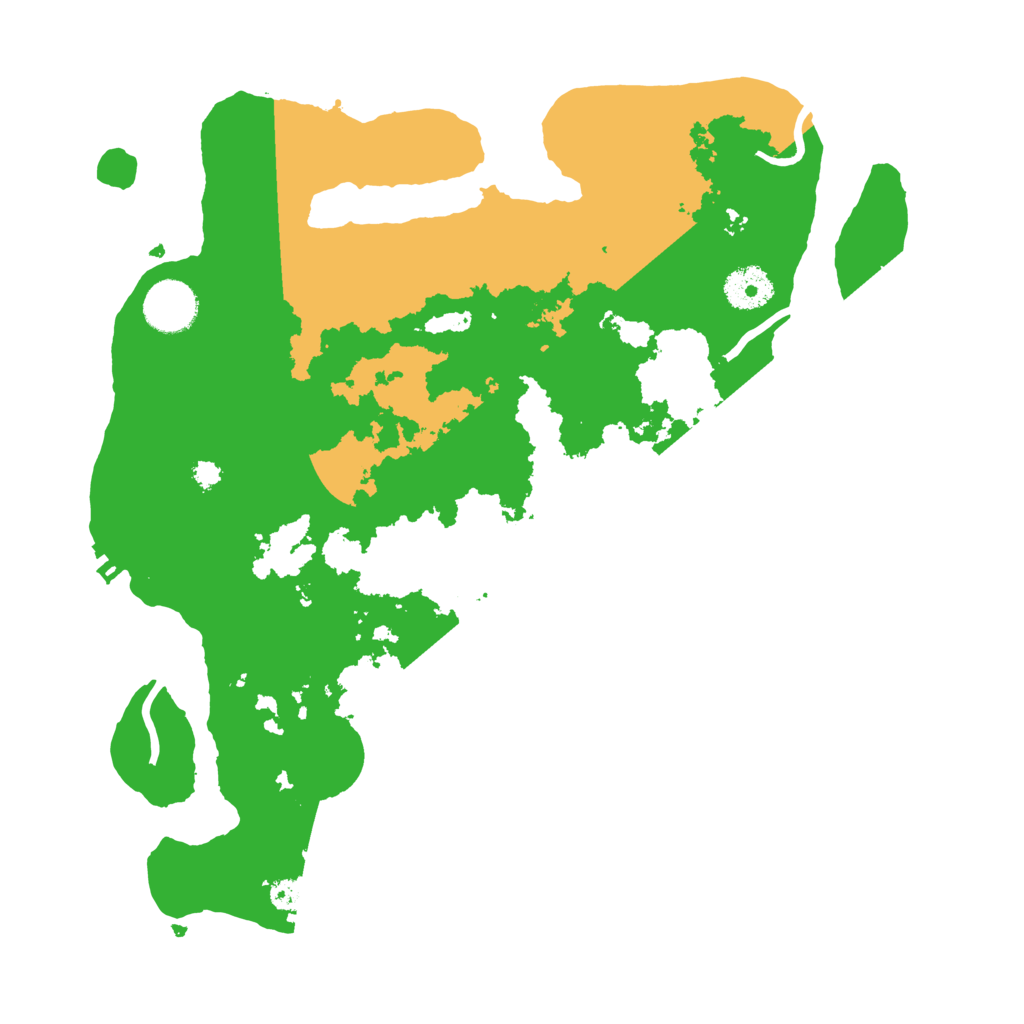 Biome Rust Map: Procedural Map, Size: 3400, Seed: 49600496