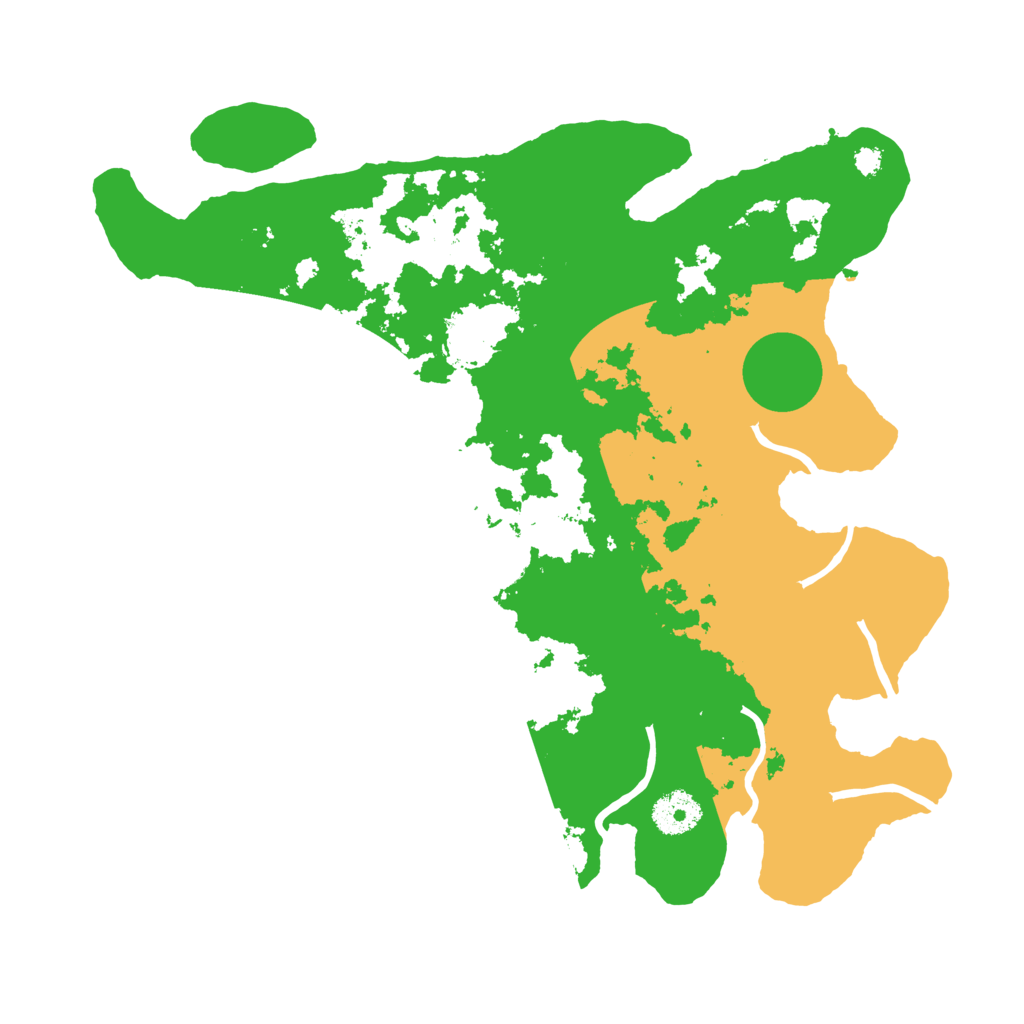 Biome Rust Map: Procedural Map, Size: 3400, Seed: 5838453