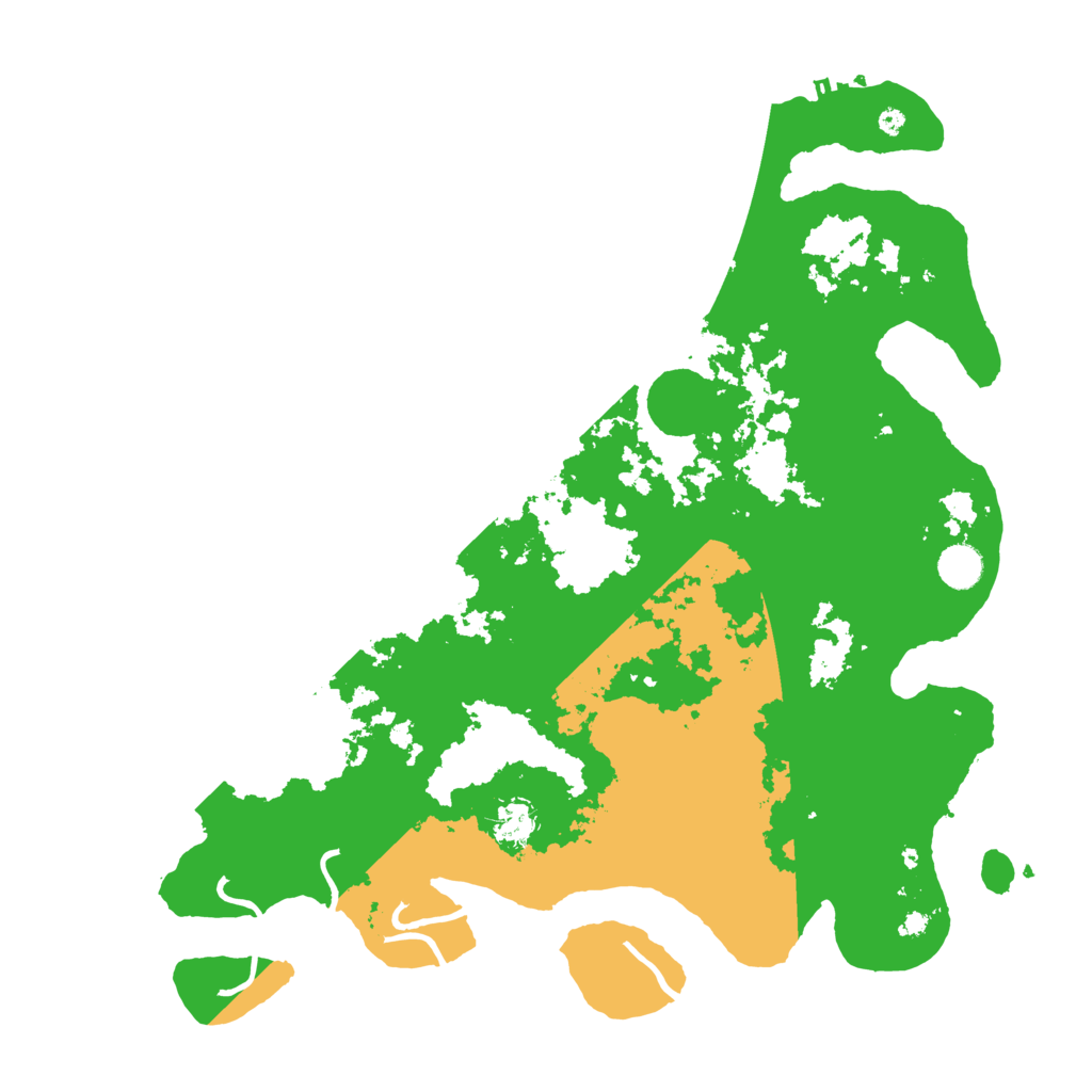 Biome Rust Map: Procedural Map, Size: 4300, Seed: 9693373