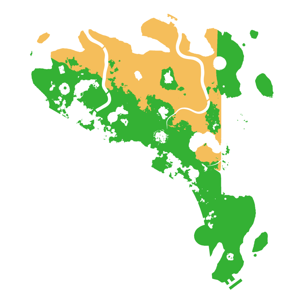 Biome Rust Map: Procedural Map, Size: 4000, Seed: 670056323