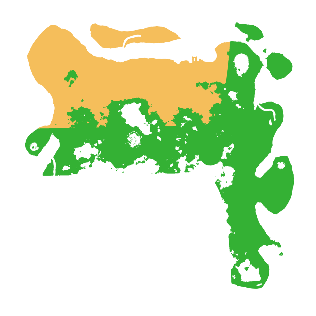 Biome Rust Map: Procedural Map, Size: 3900, Seed: 79974703