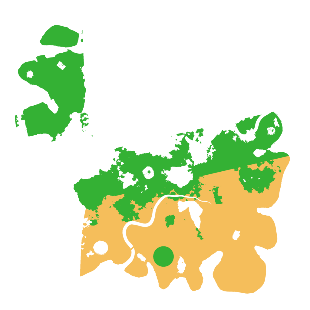 Biome Rust Map: Procedural Map, Size: 4000, Seed: 43833272