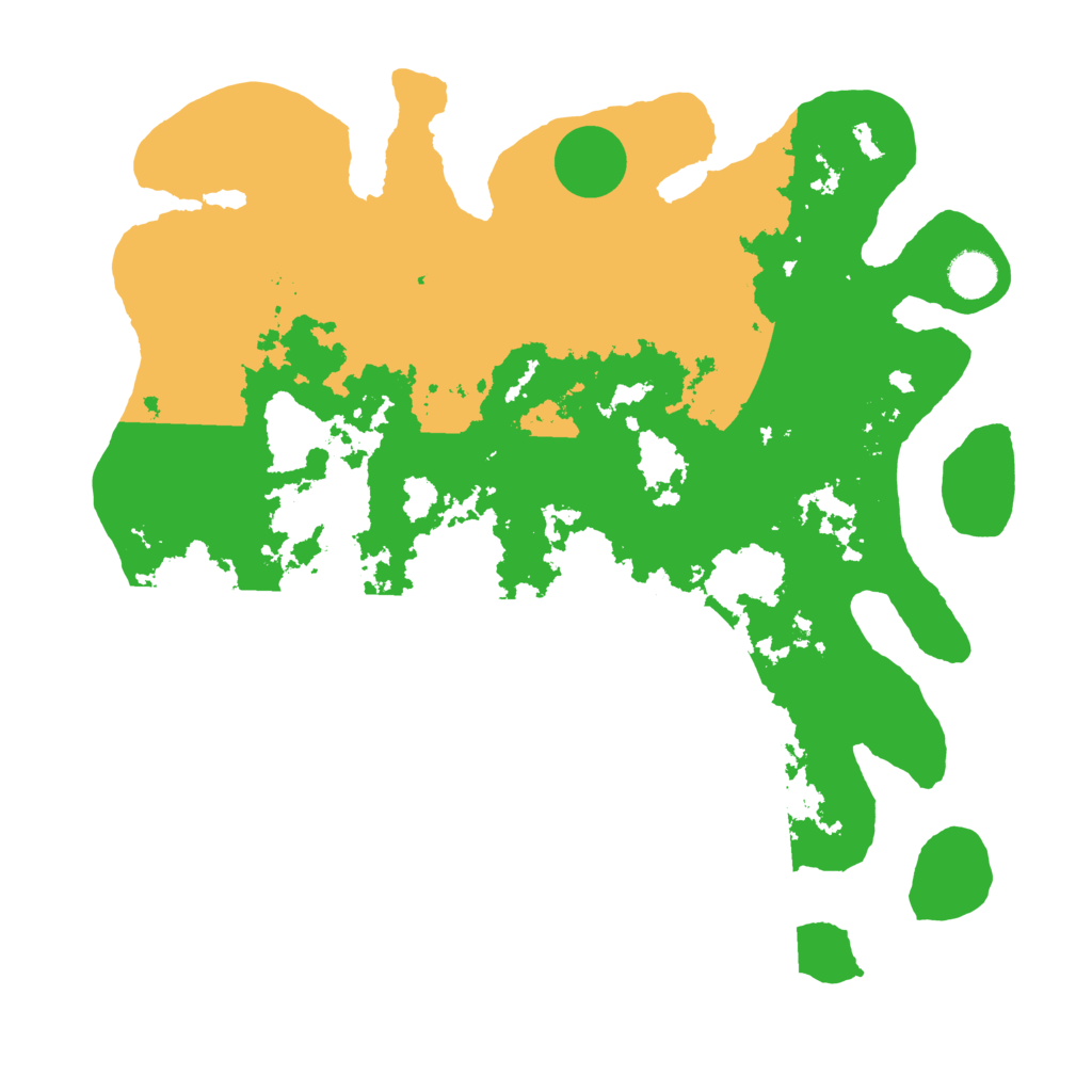 Biome Rust Map: Barren, Size: 4000, Seed: 67467849