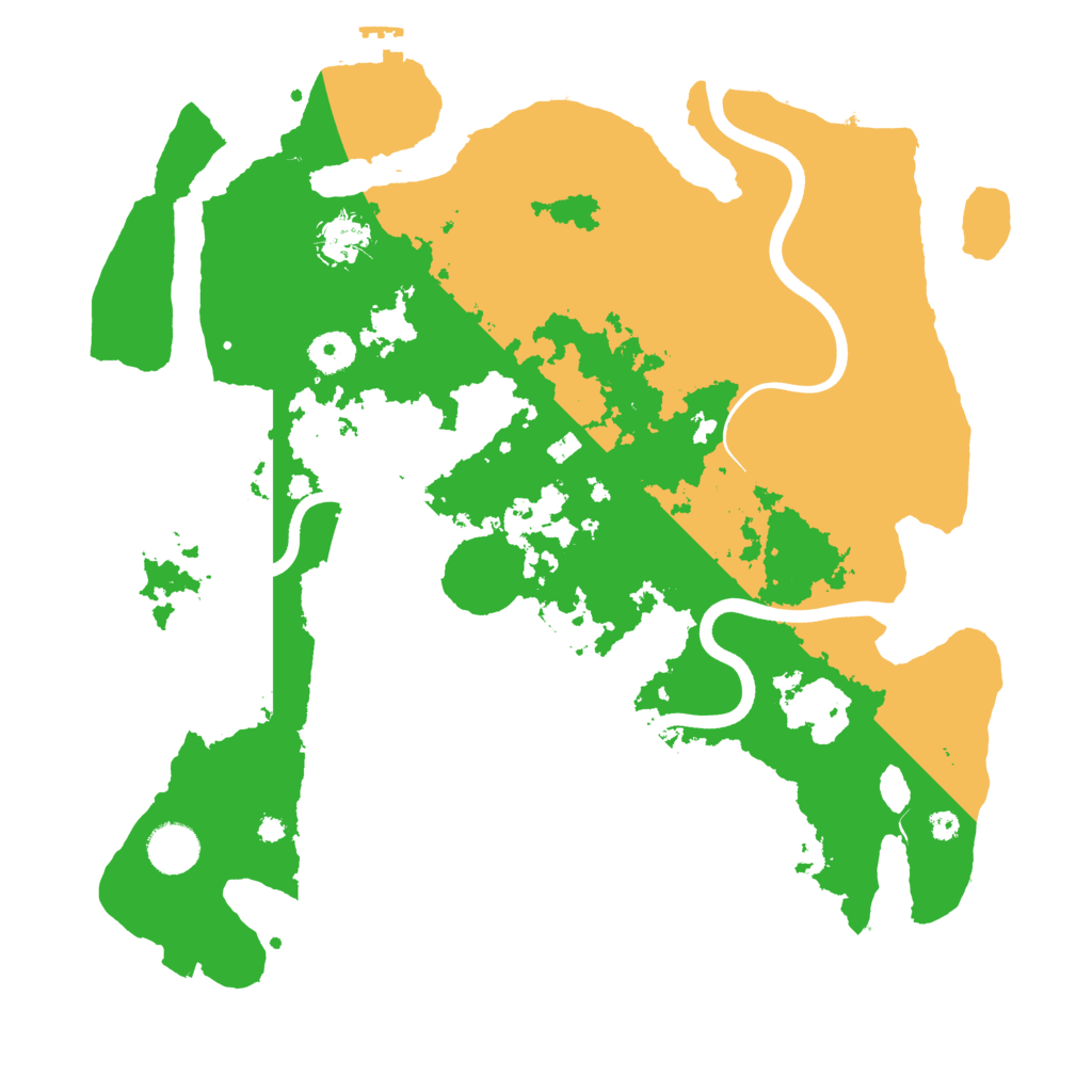 Biome Rust Map: Procedural Map, Size: 3750, Seed: 15624249