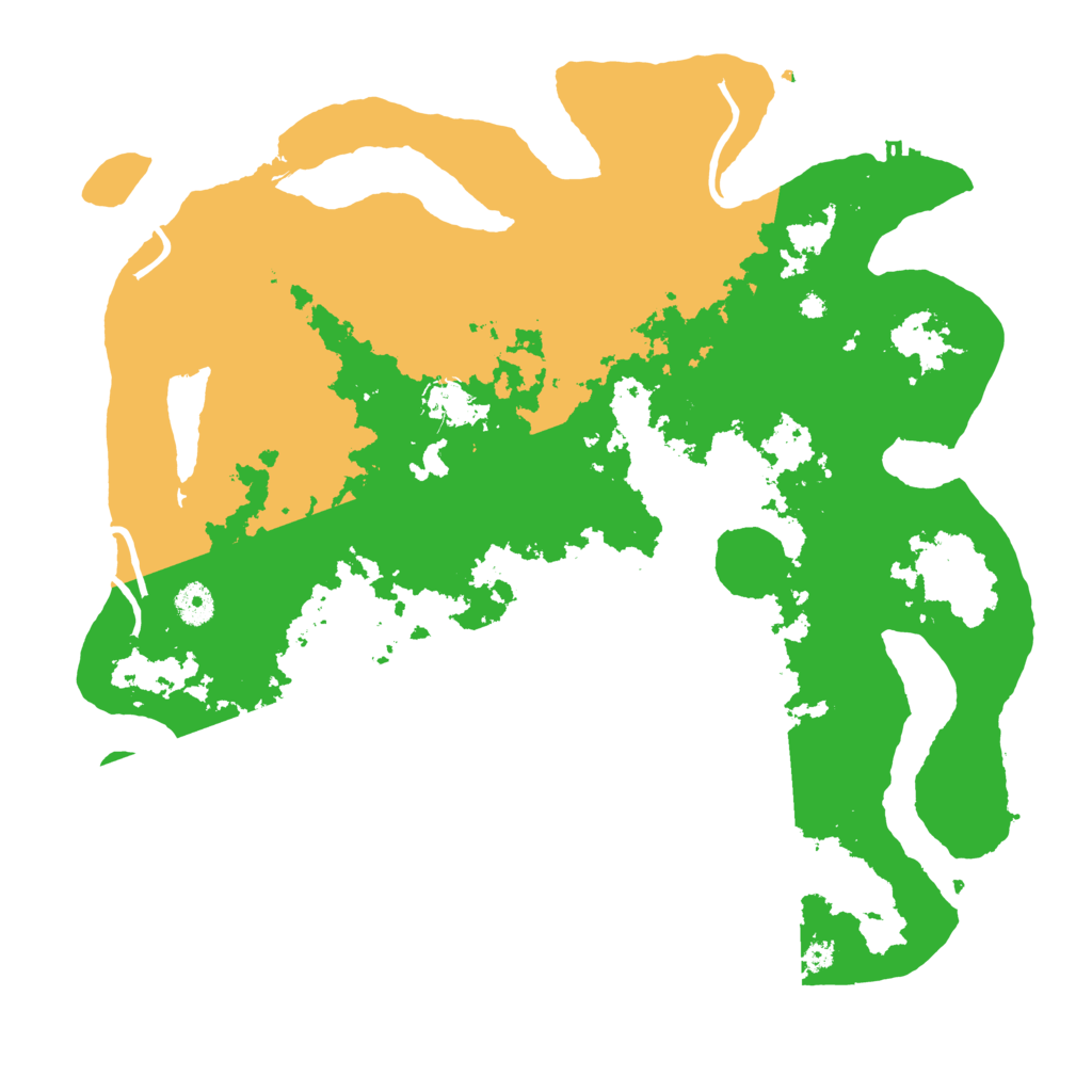 Biome Rust Map: Procedural Map, Size: 4100, Seed: 31534644