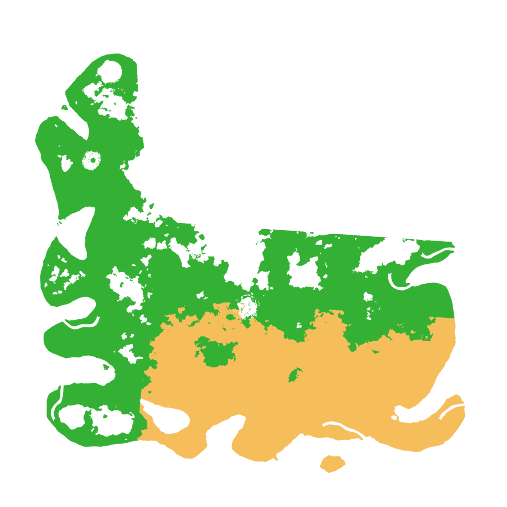 Biome Rust Map: Procedural Map, Size: 4100, Seed: 40003891