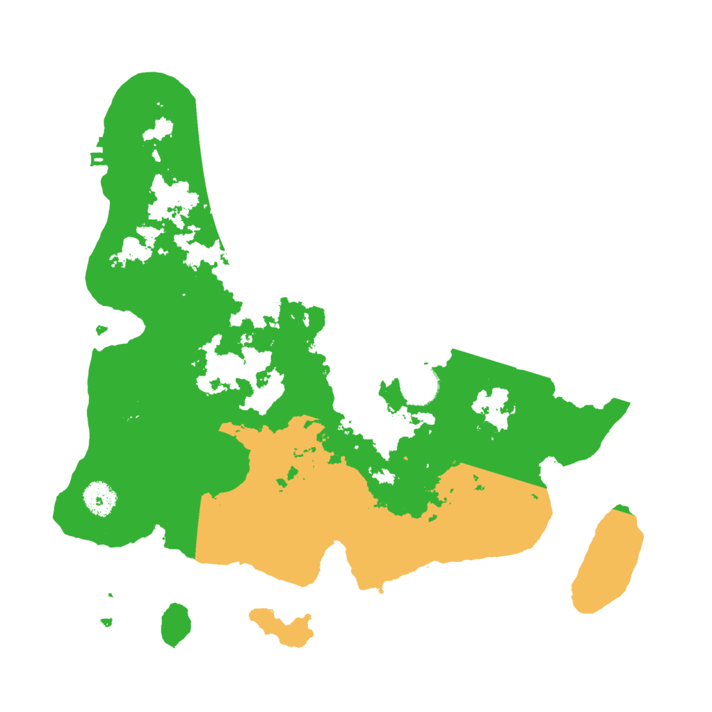 Biome Rust Map: Procedural Map, Size: 3250, Seed: 692821777