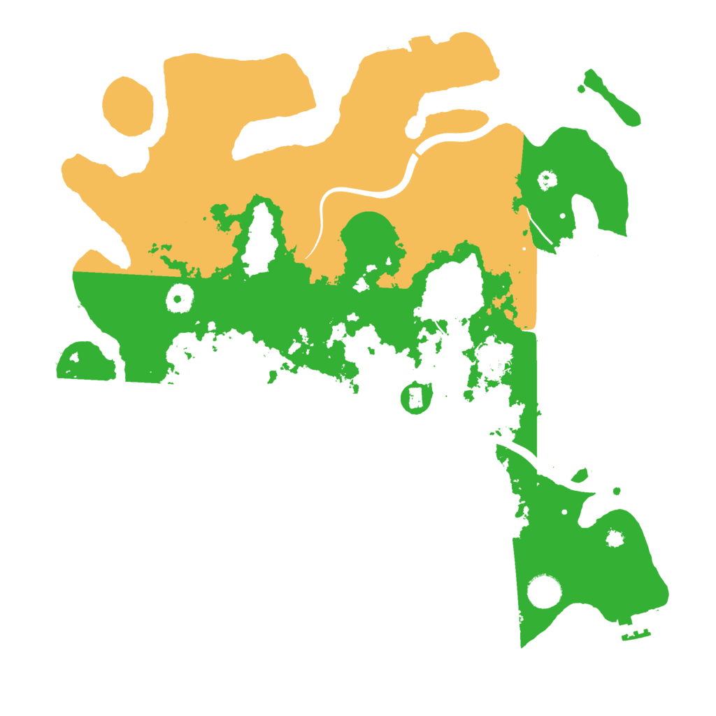 Biome Rust Map: Procedural Map, Size: 3750, Seed: 21623917