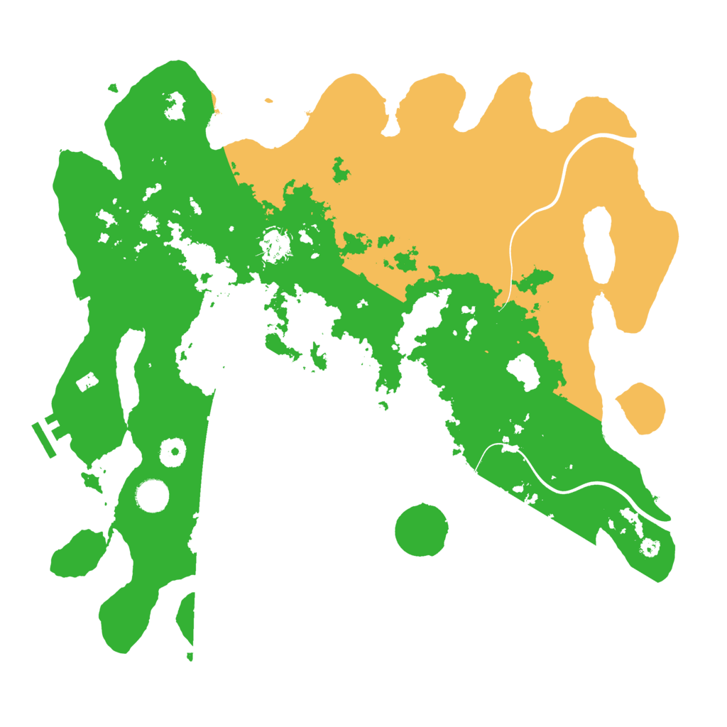 Biome Rust Map: Procedural Map, Size: 3850, Seed: 87280319