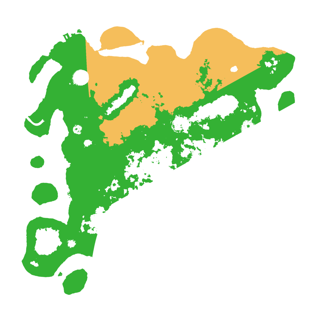 Biome Rust Map: Procedural Map, Size: 3600, Seed: 36001163