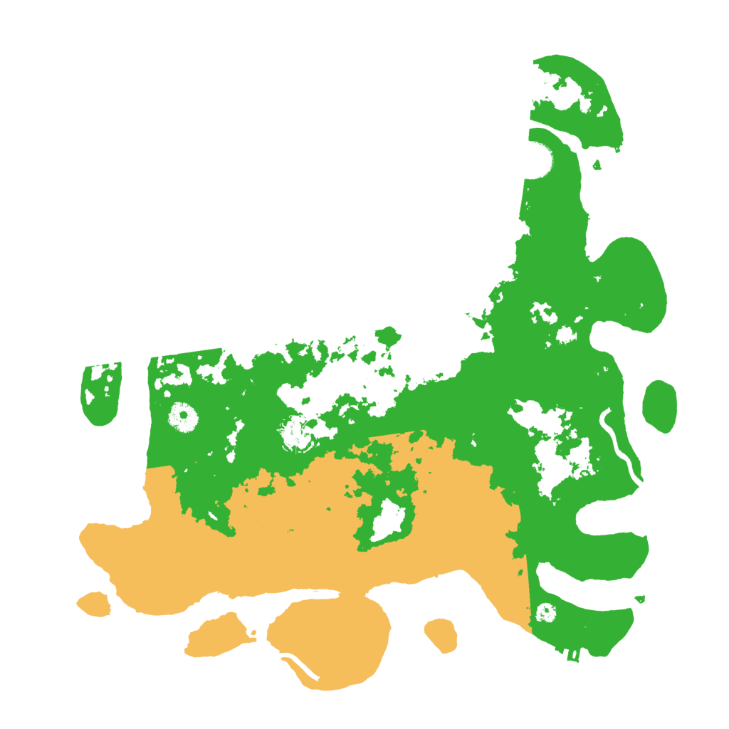 Biome Rust Map: Procedural Map, Size: 3750, Seed: 70115194