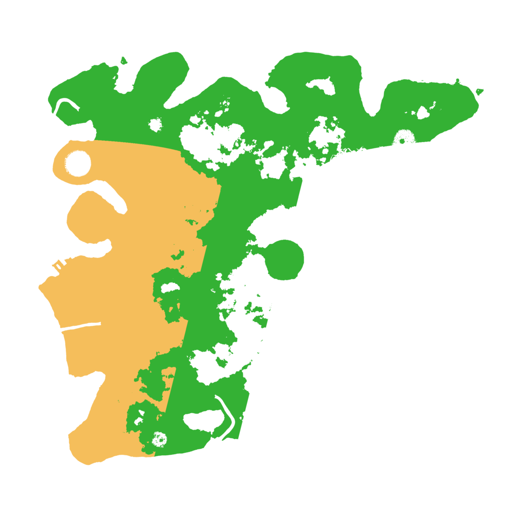 Biome Rust Map: Procedural Map, Size: 3500, Seed: 7597839