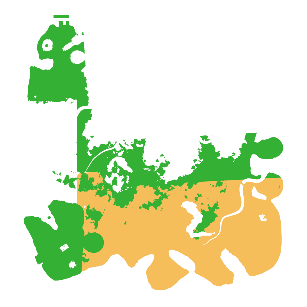Biome Rust Map: Procedural Map, Size: 4000, Seed: 21644347
