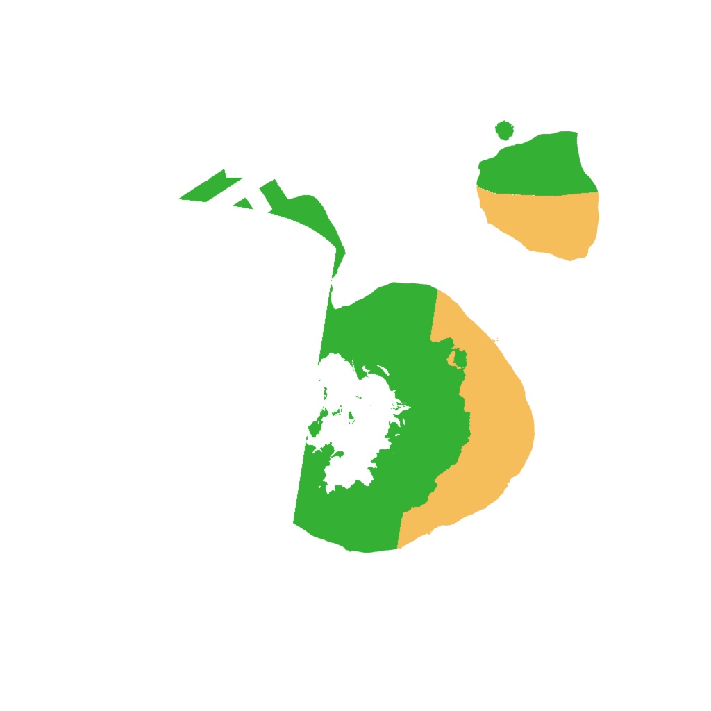 Biome Rust Map: Procedural Map, Size: 1550, Seed: 9977