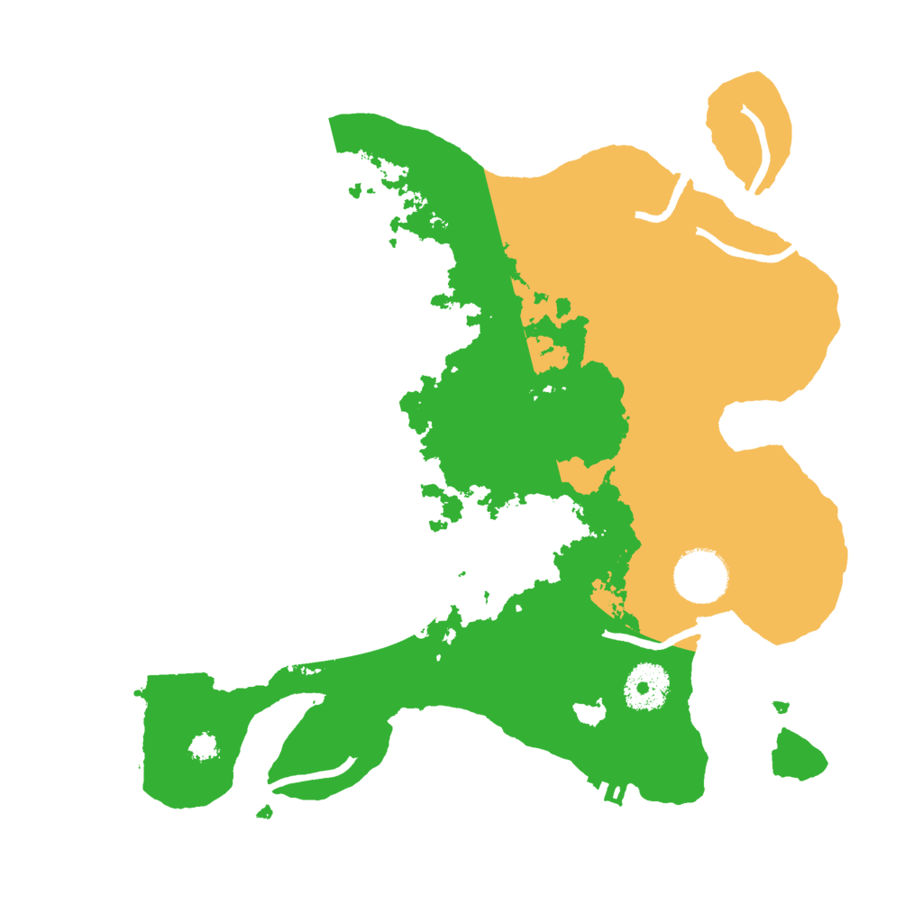 Biome Rust Map: Procedural Map, Size: 3000, Seed: 30011