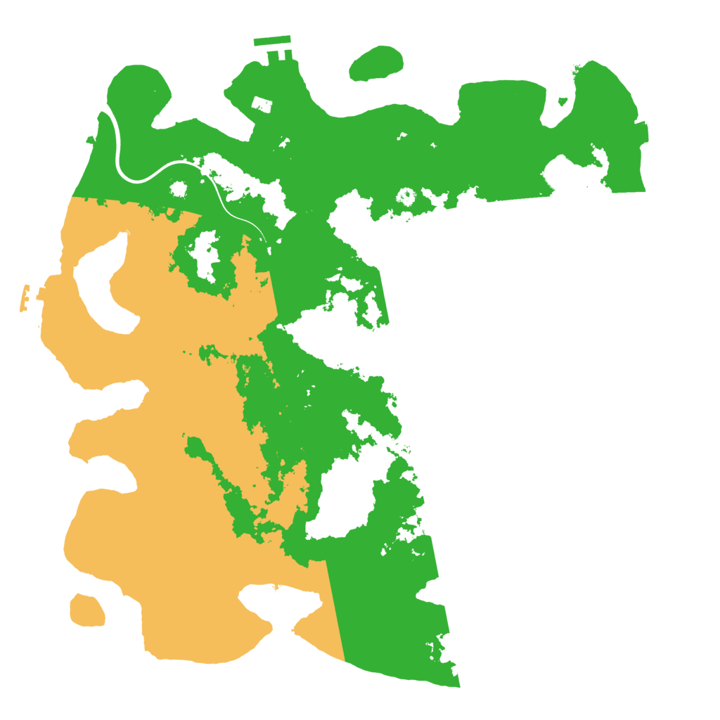 Biome Rust Map: Procedural Map, Size: 3950, Seed: 78949568