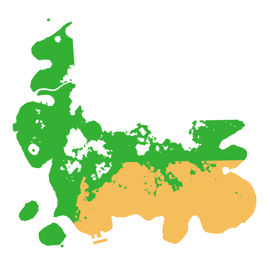 Biome Rust Map: Procedural Map, Size: 3750, Seed: 2128511716