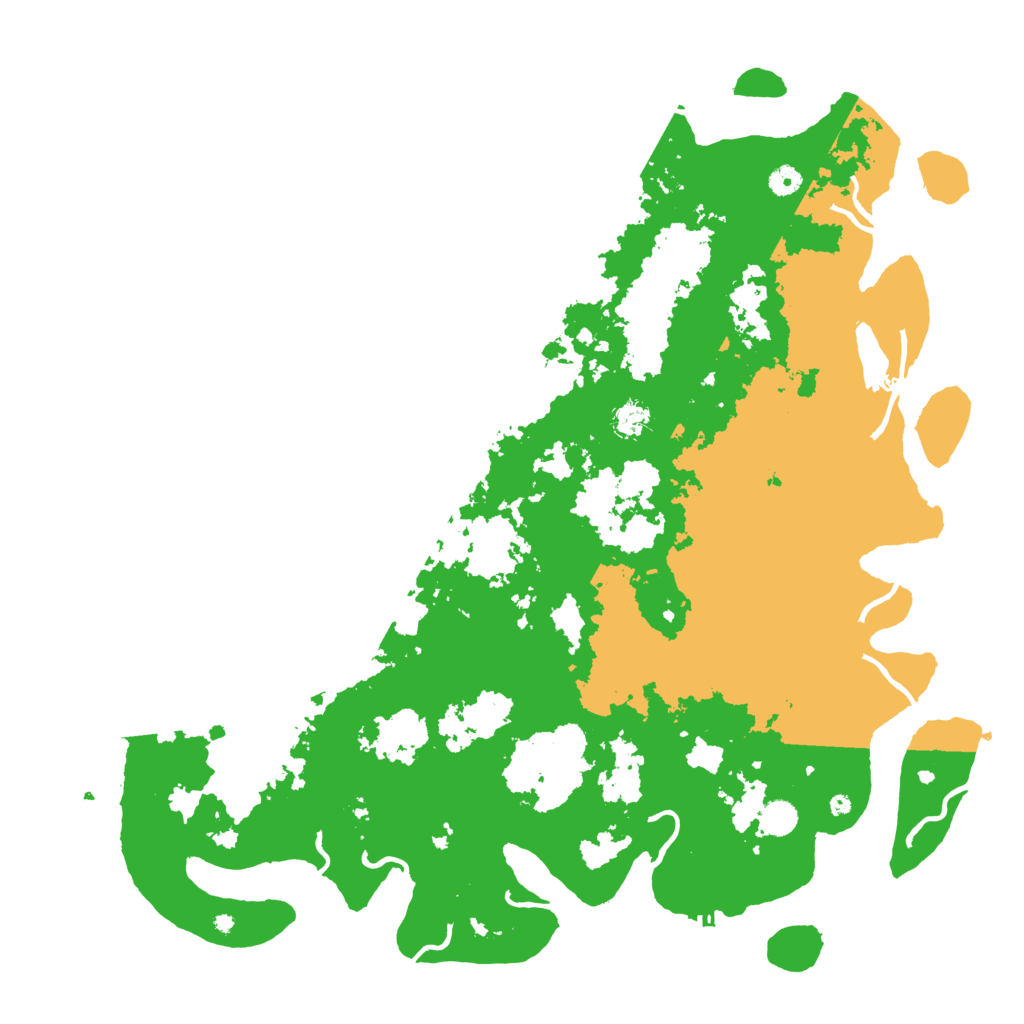 Biome Rust Map: Procedural Map, Size: 5000, Seed: 1927432186
