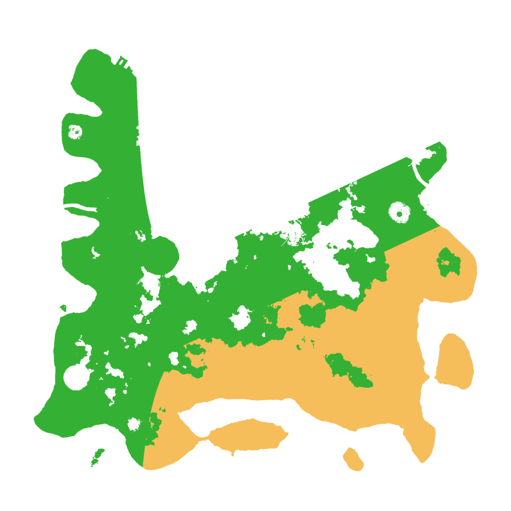 Biome Rust Map: Procedural Map, Size: 3650, Seed: 42762243