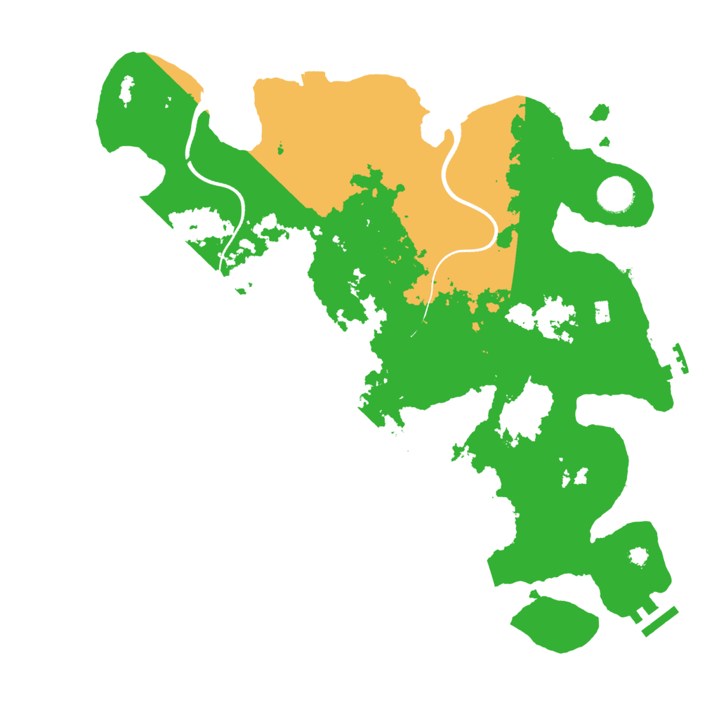 Biome Rust Map: Procedural Map, Size: 3500, Seed: 1473282104