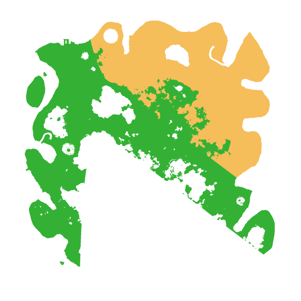 Biome Rust Map: Procedural Map, Size: 3650, Seed: 47602182