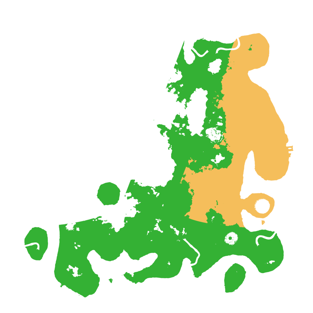 Biome Rust Map: Procedural Map, Size: 3750, Seed: 91336853