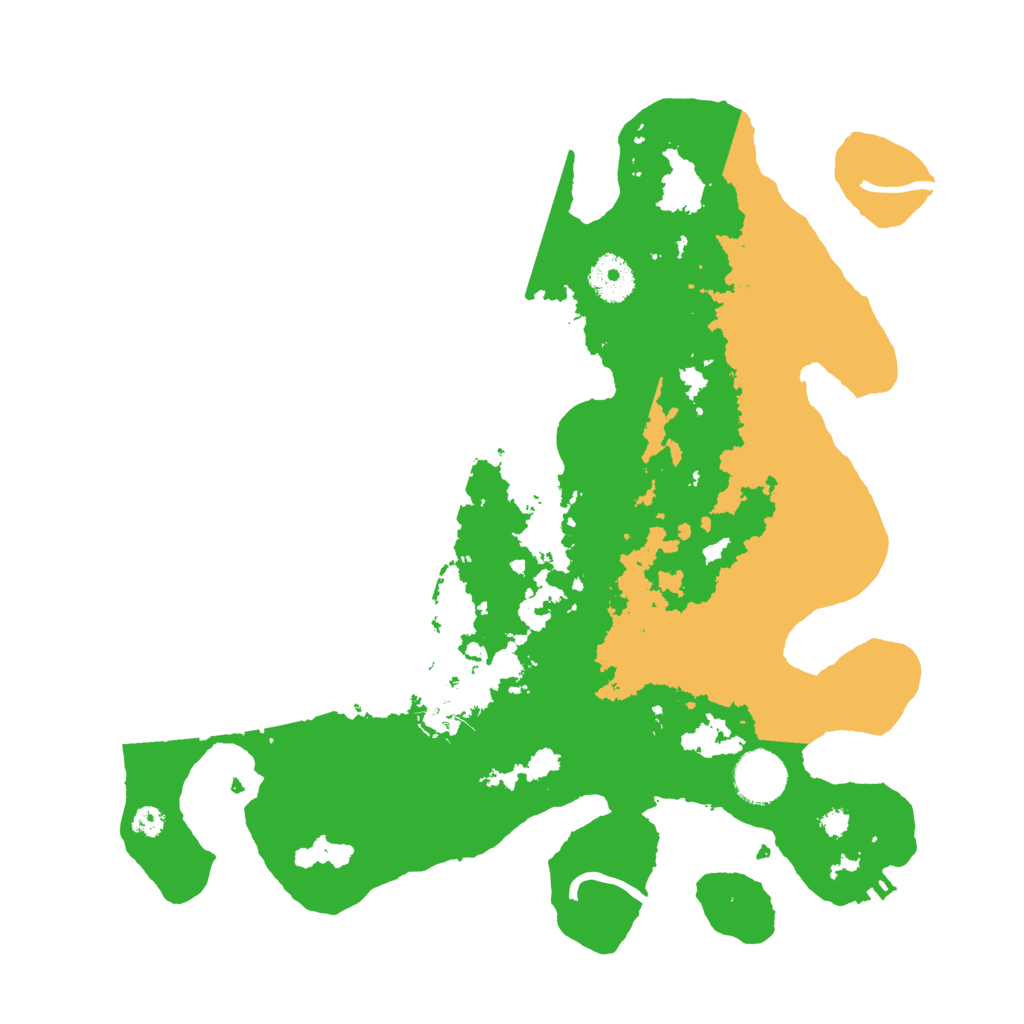 Biome Rust Map: Procedural Map, Size: 3400, Seed: 66274448