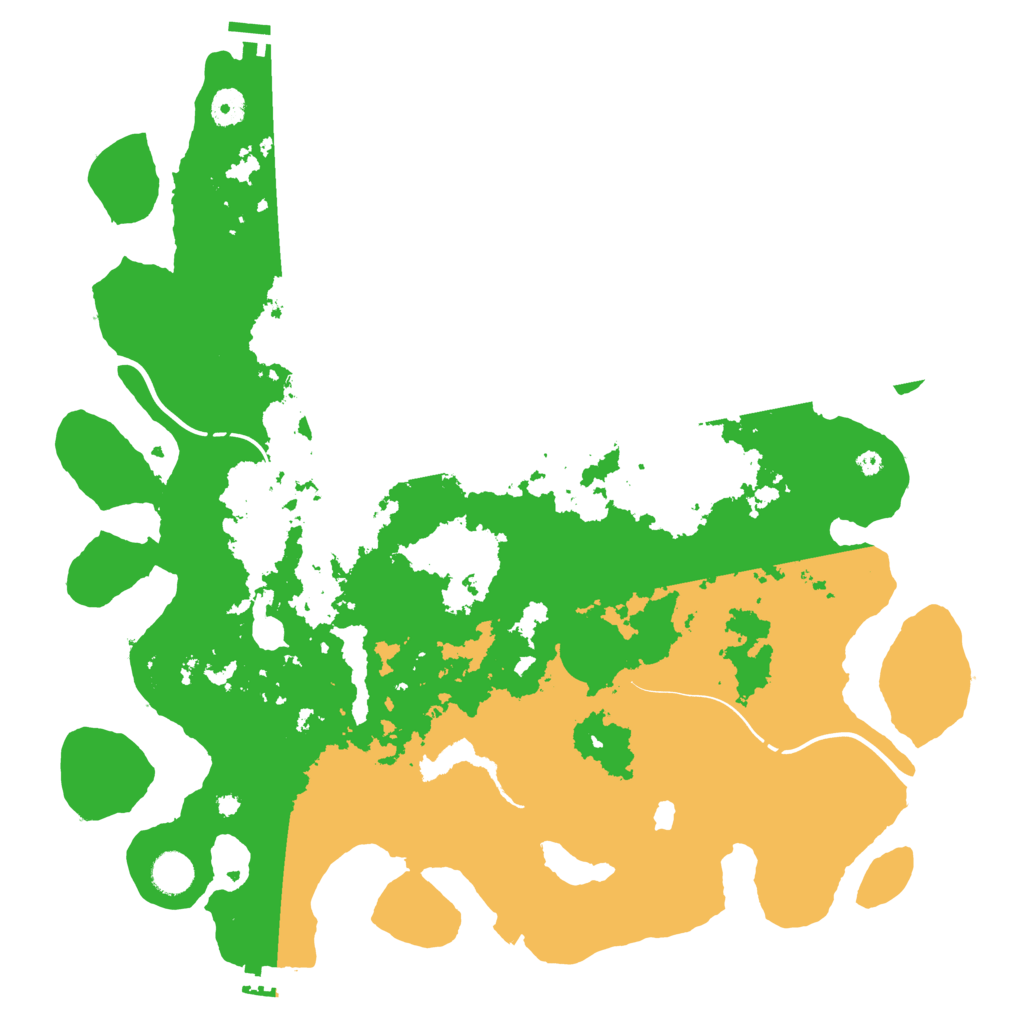 Biome Rust Map: Procedural Map, Size: 4250, Seed: 251957082