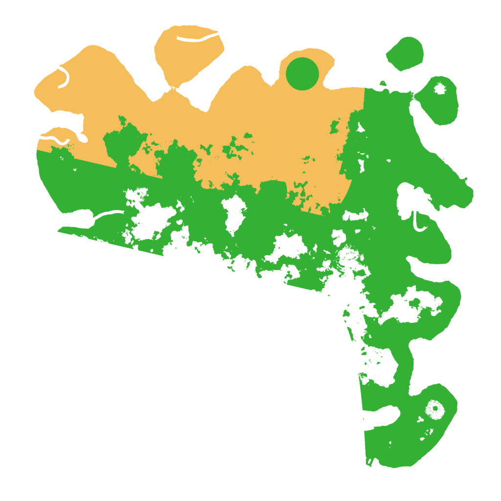 Biome Rust Map: Procedural Map, Size: 4000, Seed: 377905378