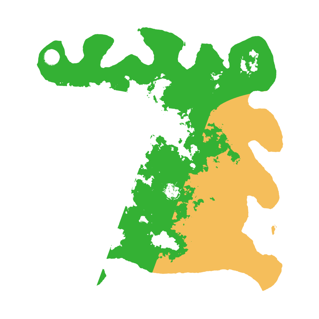 Biome Rust Map: Barren, Size: 3600, Seed: 88006906