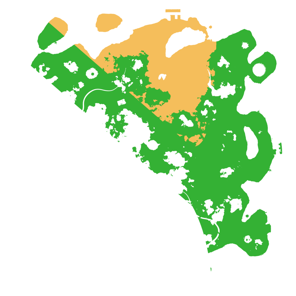 Biome Rust Map: Procedural Map, Size: 4000, Seed: 49704870