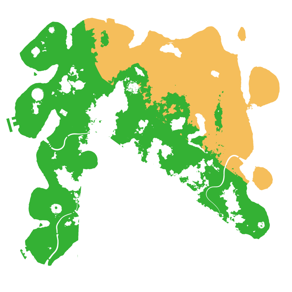 Biome Rust Map: Procedural Map, Size: 4250, Seed: 1004573652