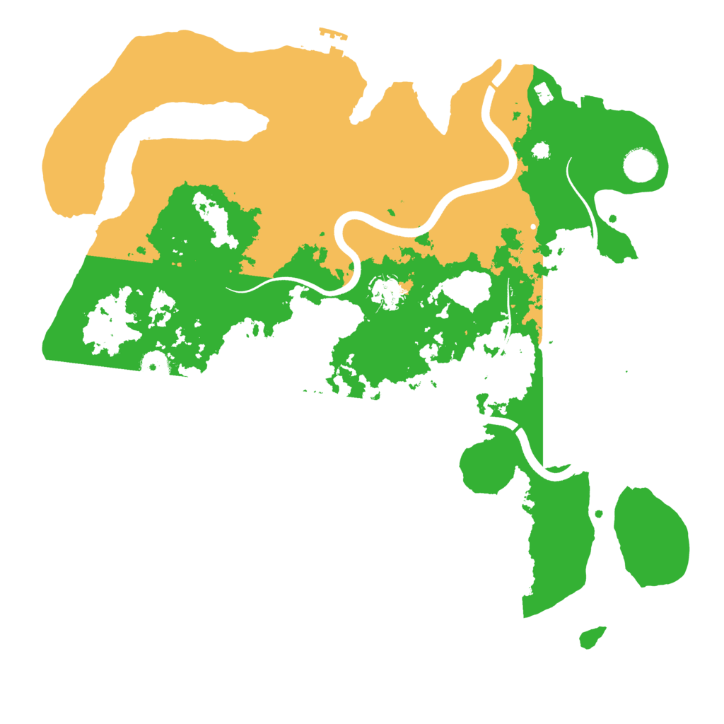 Biome Rust Map: Procedural Map, Size: 3750, Seed: 569917963