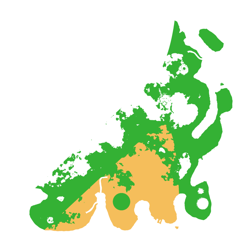 Biome Rust Map: Procedural Map, Size: 3750, Seed: 48348897