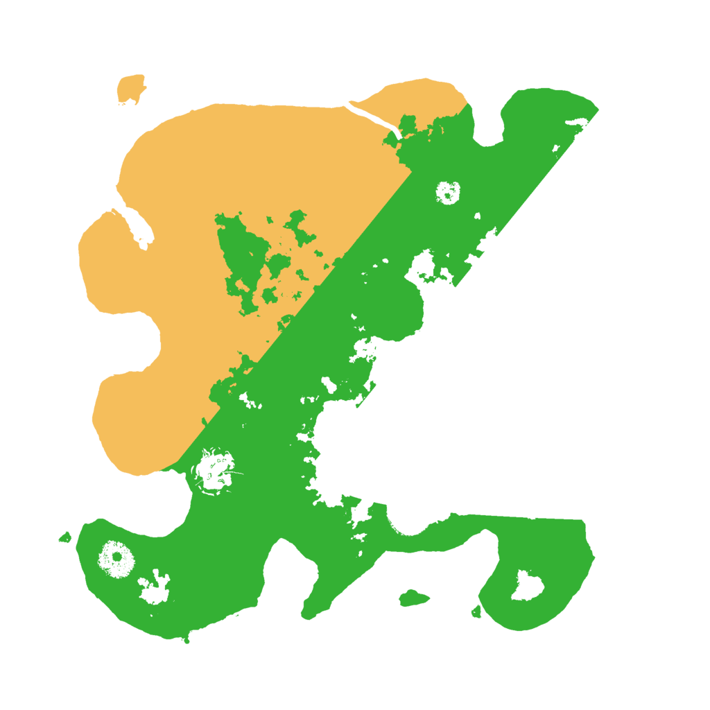 Biome Rust Map: Procedural Map, Size: 3000, Seed: 12650